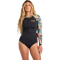 Dames Salty Dayz Natural 2mm Lange Mouwen Lentepak Wetsuit